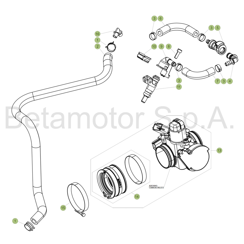 Beta RR390 17 Kraftstoffeinspritzung Ersatzteile Beta RR390 17 Kraftstoffeinspritzung Ersatzteile