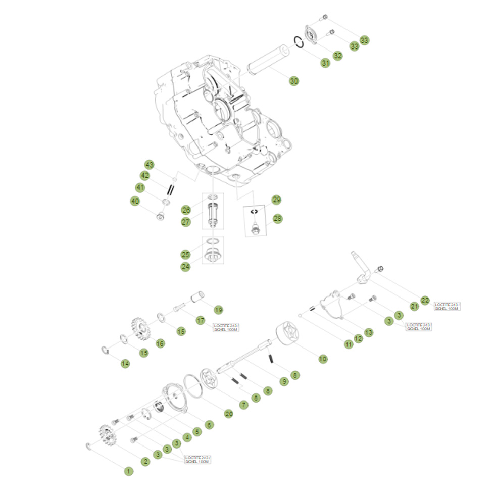 Beta RR350 EFI 15 Schmiersystem Ersatzteile