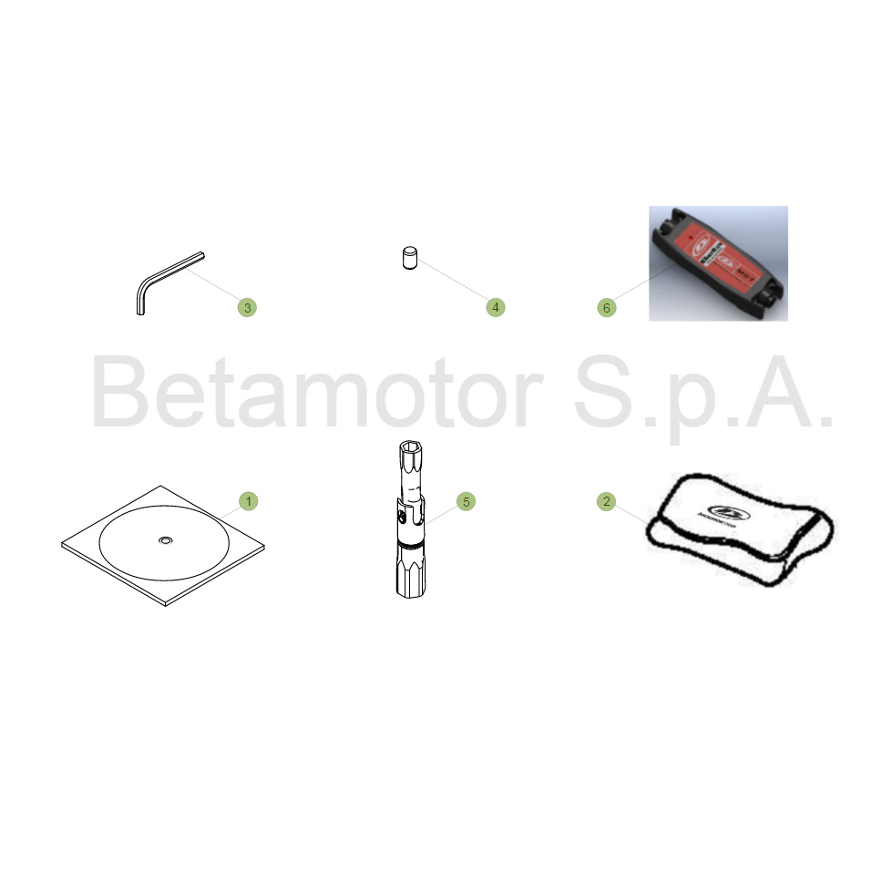 Beta RR390 Racing 17 Spezialwerkzeug Ersatzteile