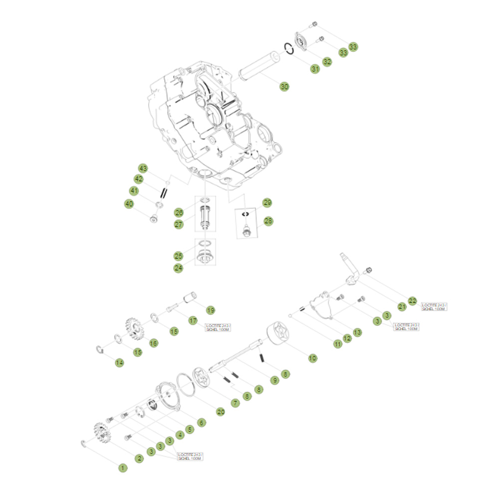 Beta RR390 15 Schmiersystem Ersatzteile