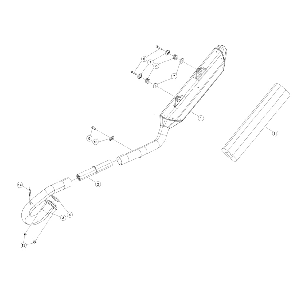 Beta RR390 16 Auspuffsystem Ersatzteile Beta RR390 16 Auspuffsystem Ersatzteile