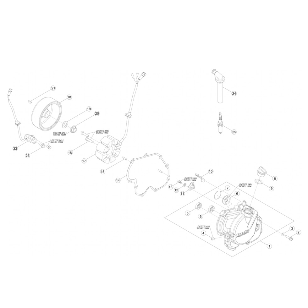 Beta RR390 16 Zündanlage Ersatzteile