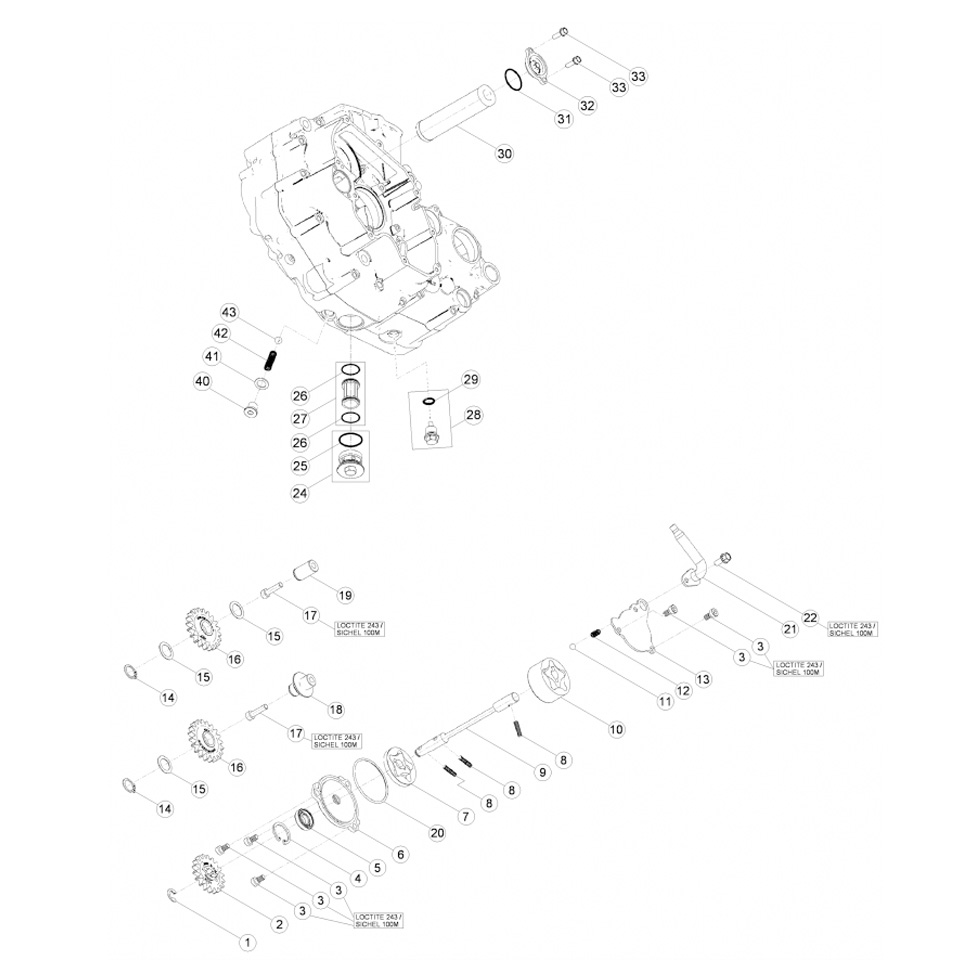 Beta RR400 13 Schmiersystem Ersatzteile