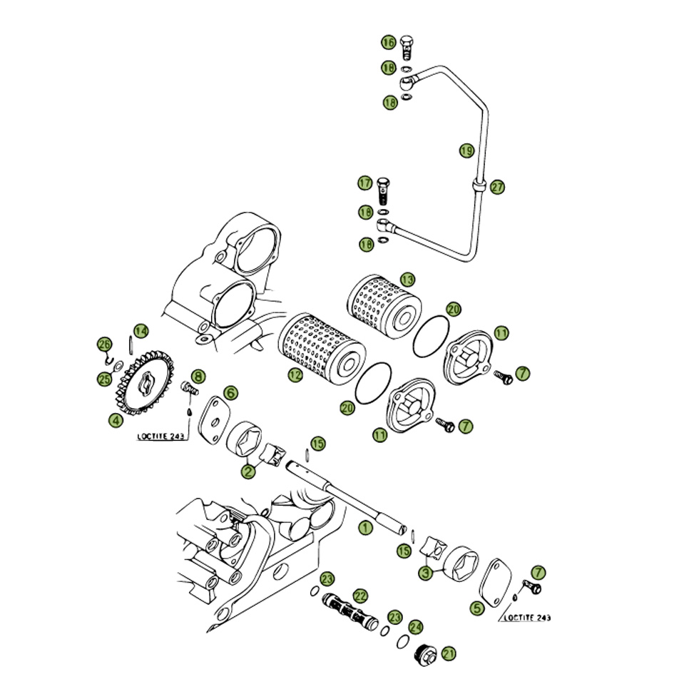 Beta RR400 07 Schmiersystem Ersatzteile