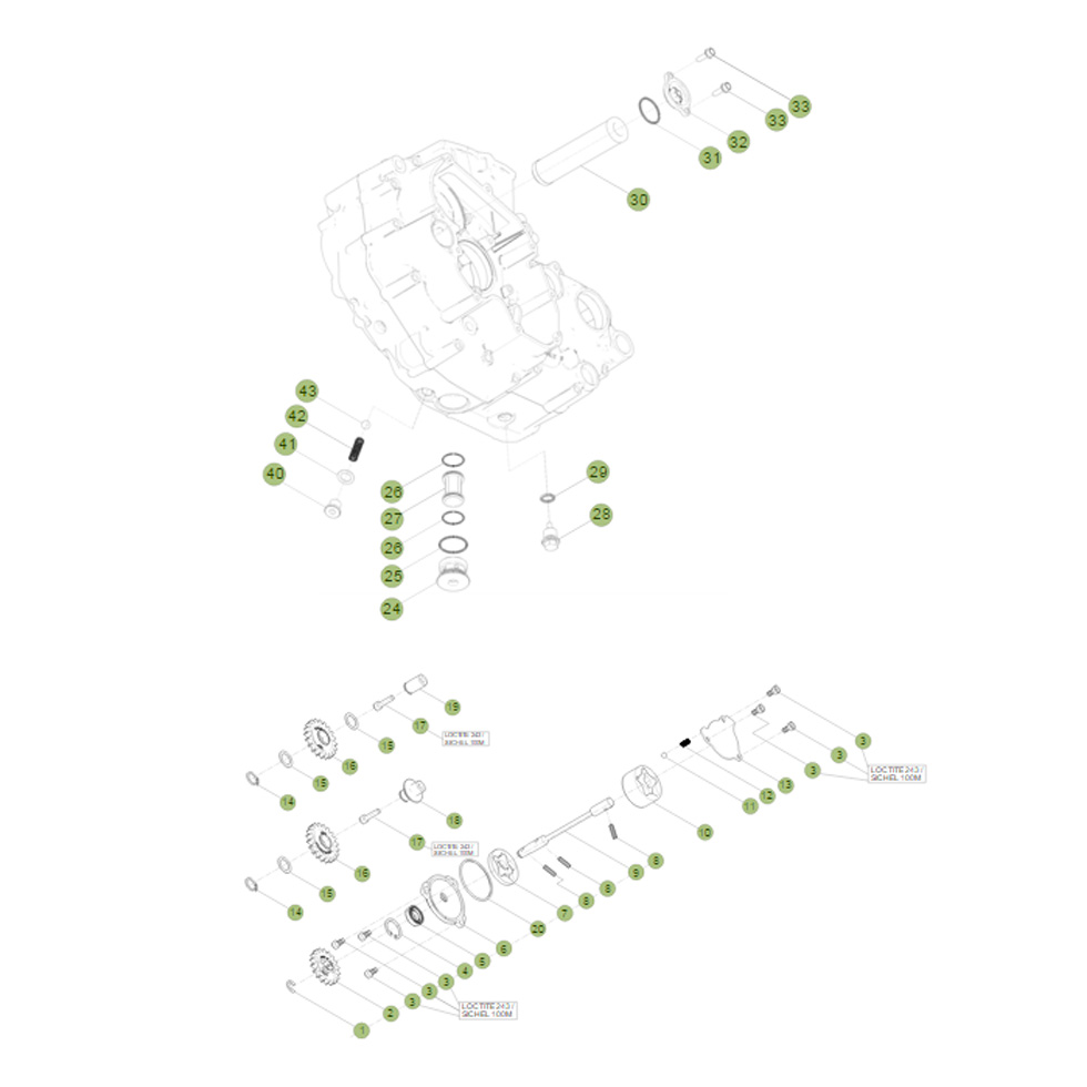 Beta RR400 11 Schmiersystem Ersatzteile