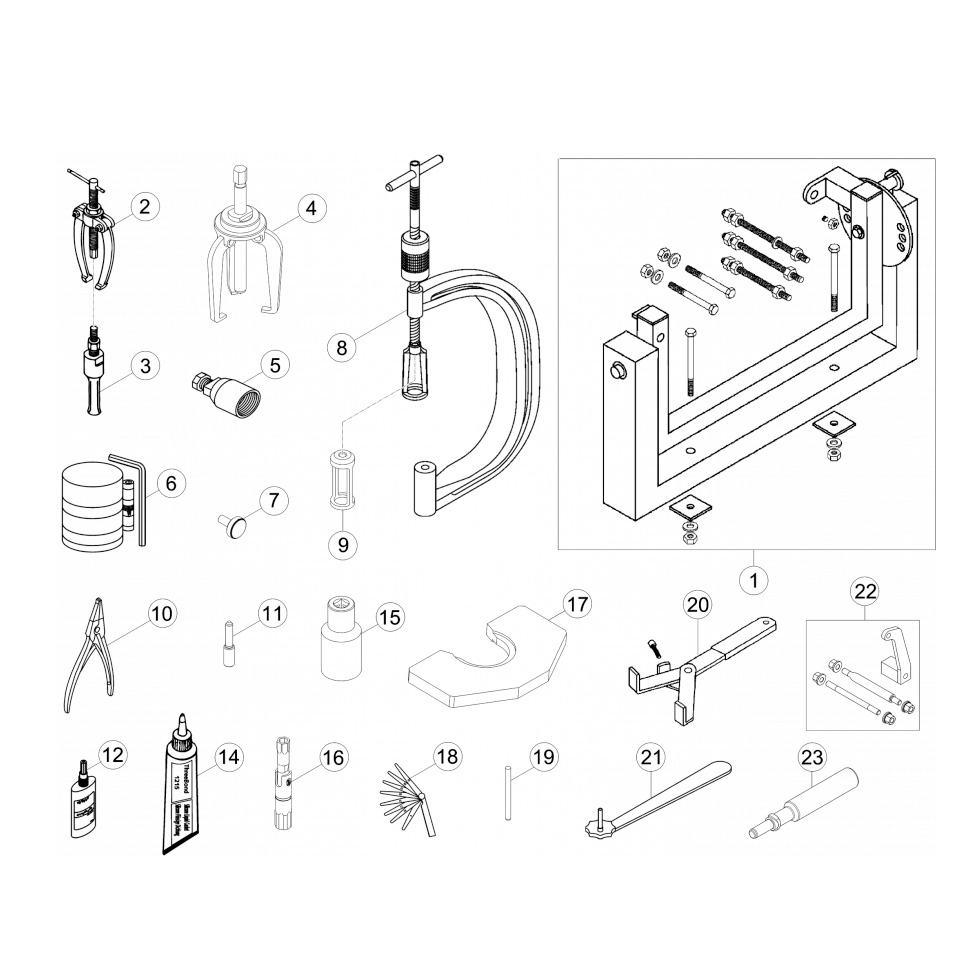 Beta RR400 14 Spezialwerkzeug Ersatzteile Beta RR400 14 Spezialwerkzeug Ersatzteile