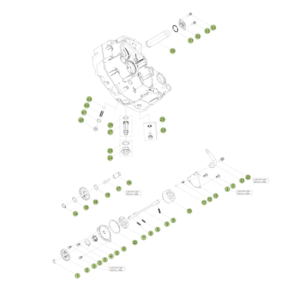 Beta RR430 15 Schmiersystem Ersatzteile
