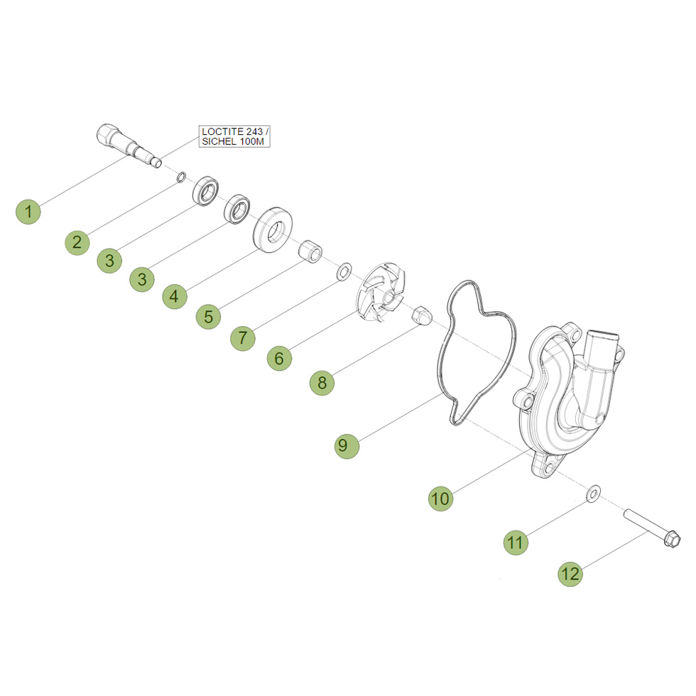 Beta RR450 Racing 13 Kühlsystem Ersatzteile Beta RR450 Racing 13 Kühlsystem Ersatzteile
