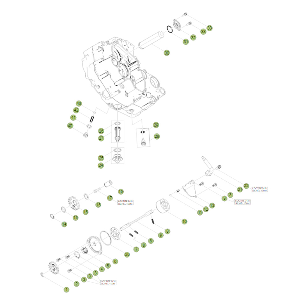 Beta RR480 15 Schmiersystem Ersatzteile