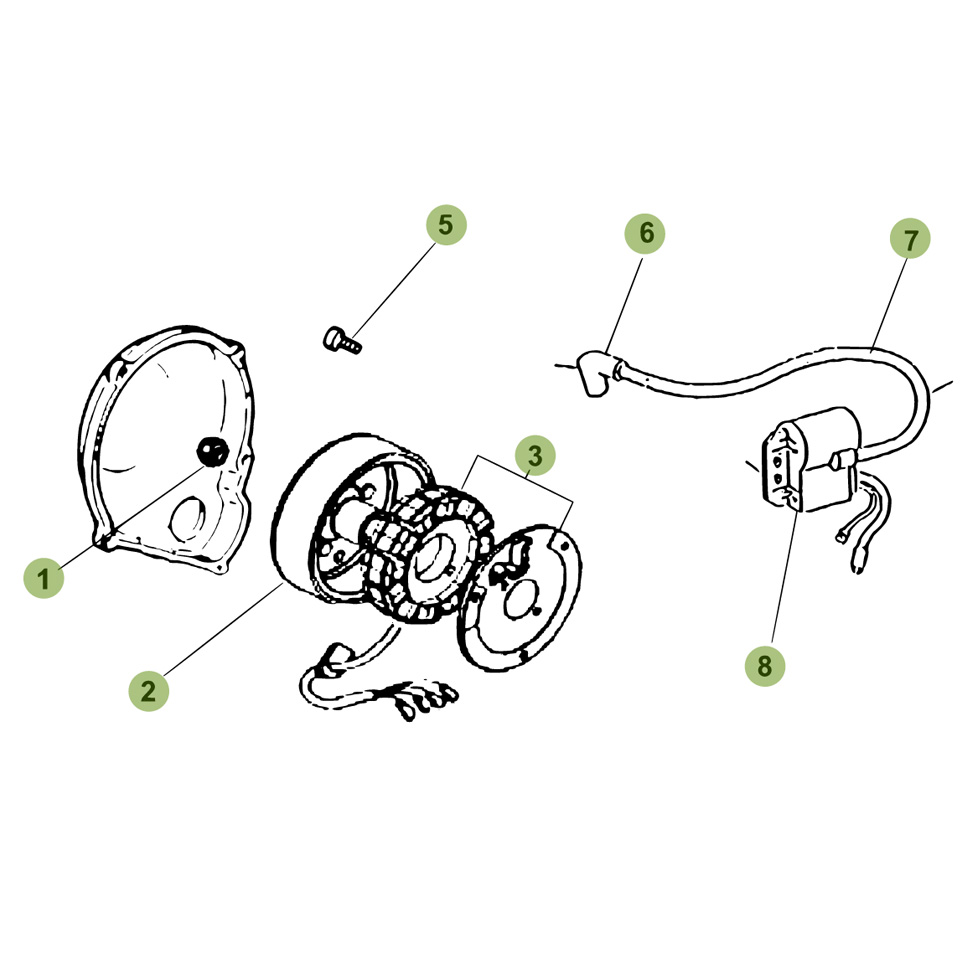 Beta RR50 Sport 16 Zündanlage Ersatzteile Beta RR50 Sport 16 Zündanlage Ersatzteile