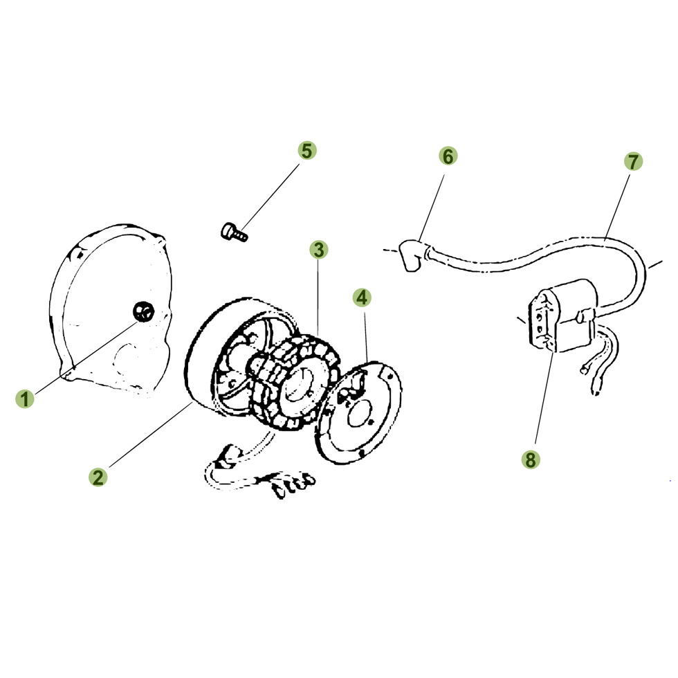 Beta RR50 Standard 13 Zündanlage 2 Ersatzteile