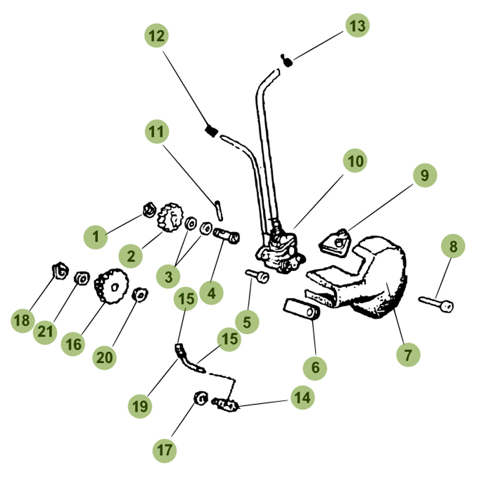 Beta RR50 Standard 14 Schmiersystem Ersatzteile