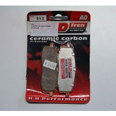 Goldfren Bremsbeläge 043 AD cermaic carbon Yamaha