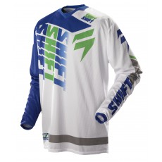 Shift Strike Glory Jersey white green L