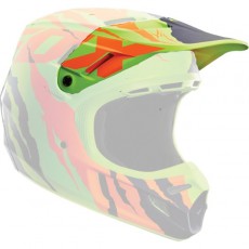 FOX V4 Forzaken Helmschild 14 yellow