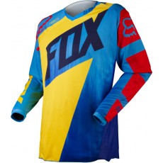 Fox 180 Vandal Jersey yellow blue XL
