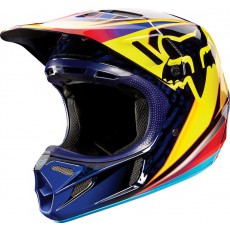 Fox V4 Race Helmet, Ece orange S