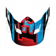 FOX MX15 V2 Helmet visor  imperial blue yellow