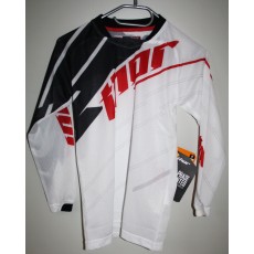 Thor Vented Youth Phase S16Y Jersey white black M