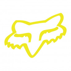 Fox FOX Head TDC Sticker 4inch