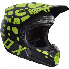 FOX V3 Grav Helmet Ece black yellow S