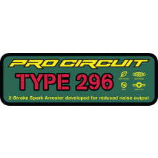Pro Circuit Exhaust Decals