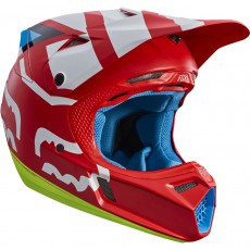 FOX V3 Creo Helmet Ece red S