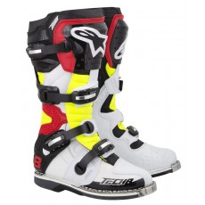 Alpinestars Boots Tech 8 RS white yellow fluo red  14