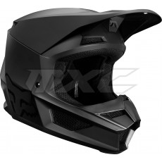 Fox Youth V1 Matte Black Helmet M