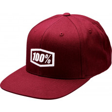 100% Icon Snapback Cap
