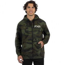 FXR Unisex Clutch Cotton Zip Hoodie