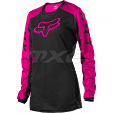 FOX Womens 180 Djet Jersey black pink XXL