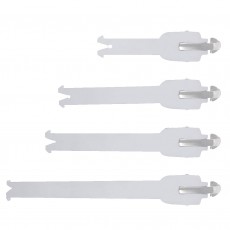 Alpinestars Tech 7 Strap with Aluminum Bridge white