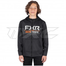 FXR Youth Race Division Tech Zip Hoodie
