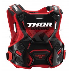 Thor Guardian MX Roost Deflector red black XL/XXL Thor Guardian MX Roost Deflector red black XL/XXL