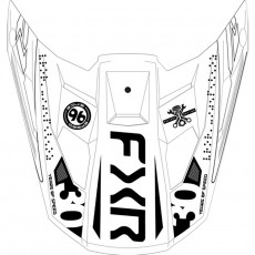 FXR Apex Mips Helmet Peak