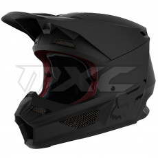 FOX Youth V1 Matte Black Helmet