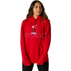 FOX Women Honda Wing Pullover Fleece flame red XS