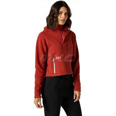 FOX Calibrated Dwr Zip Fleece red clay S