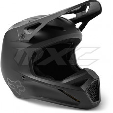FOX Youth V1 Matte Black Helmet