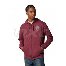 FOX Still In Zip Fleece dark maroon M
