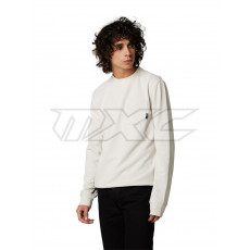FOX Subliminal Message Crew Fleece vintage white M