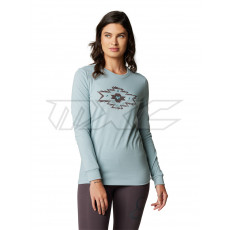 FOX Full Flux LS T-Shirt gunmetal S