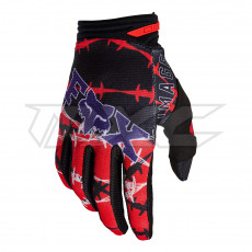 FOX 180 Barbed Wire SE Glove fluo red XXL