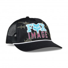 FOX Barb Wire Snapback Hat black