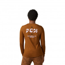 FOX Zonify LS T-Shirt nutmeg S