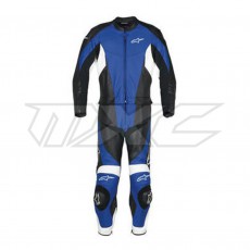 Alpinestars TZ-1 Lederkombi 2-teilig  black blue 58
