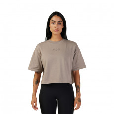FOX Women Wordmark OS Crop T-Shirt