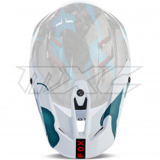 FOX V3 RS Helmet Visor - Withered