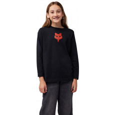 FOX Youth Heritage LS T-Shirt black YM